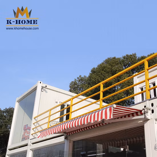 Low Cost Prefab Portable Countryside Convenient Store Container Coffee Shop