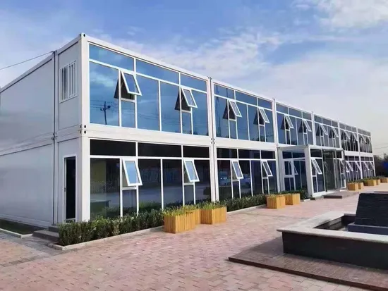 Low Cost Construction Site Housing Solutions 20FT Container House for Labor Camp